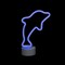 Northlight 10.25&#x22; Blue Dolphin LED Neon Style Table Sign